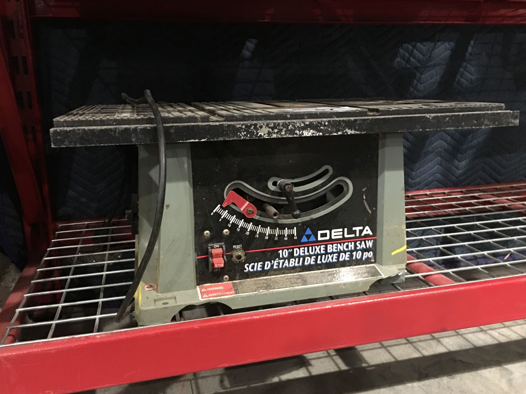 Delta 10 Deluxe Bench Saw