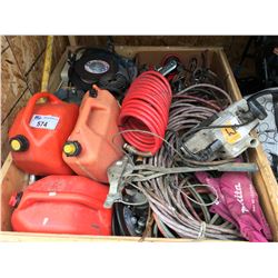 PALLET OF ASSORTED TOOLS, HARDWARE & MISC. ITEMS