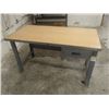 Image 1 : 60" x 30" x 34" Steel Frame Work Desk