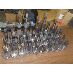 Large Lot of HSK63A Shrink Fit Holders, 40 Total