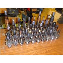 Large Lot of HSK63A Shrink Fit Holders, 40 Total