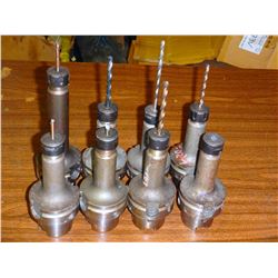 HSK63A Misc ER16 Collet Chucks, 8 Total