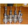 Image 1 : HSK63A Misc ER16 Collet Chucks, 8 Total