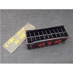 New RTW Carbide Inserts, P/N: TNMG-433B.003.005H
