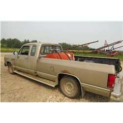 1989 DODGE RAM 1/2 TON TRUCK