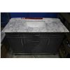 Image 1 : OVE STONE TOP VANITY 22 X 34 5/16 X 48"