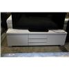 Image 1 : WHITE ENTERTAINMENT STAND