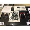 Image 1 : AUTOGRAPHED DARTH VADER PORTRAIT/SKETCH WITH LETTER OF AUTHENTICITY, SIGNED BY DAVE PROWSE