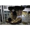 Image 2 : BROWN COACH BOOTS - SIZE 8