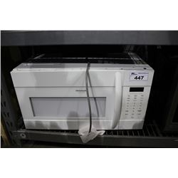 WHITE FRIGIDAIRE GALLERY MICROWAVE