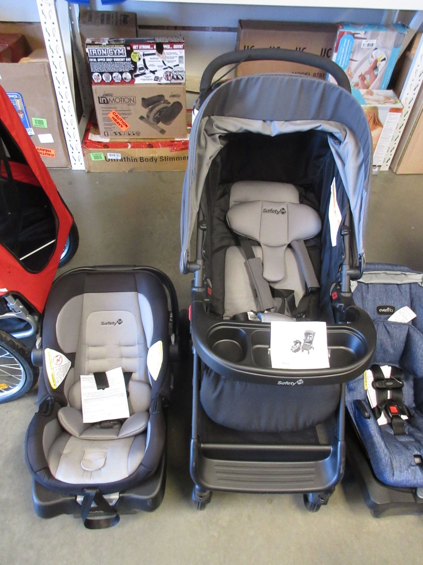 SAFETY 1ST 01292CRVR SMOOTH RIDE LX TRAVEL SYSTEM COMBO