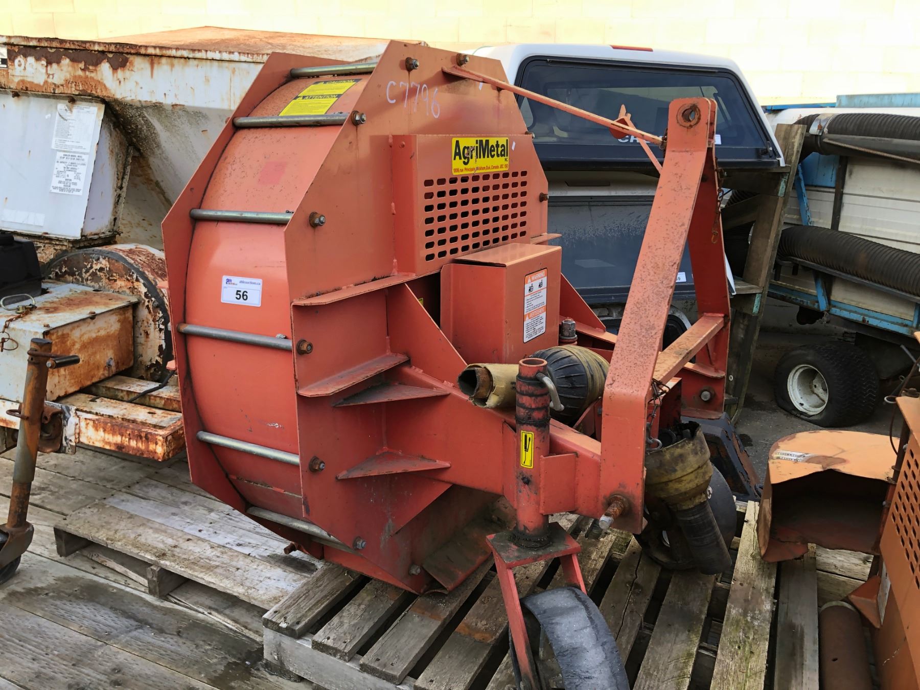 AGRIMETAL MODEL BW 3 POINT HITCH BLOWER