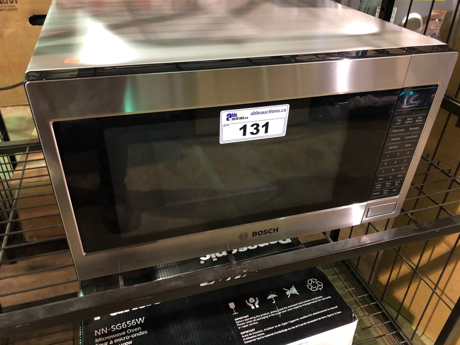 Bosch Stainless Steel Hmb50501 02 Countertop Microwave