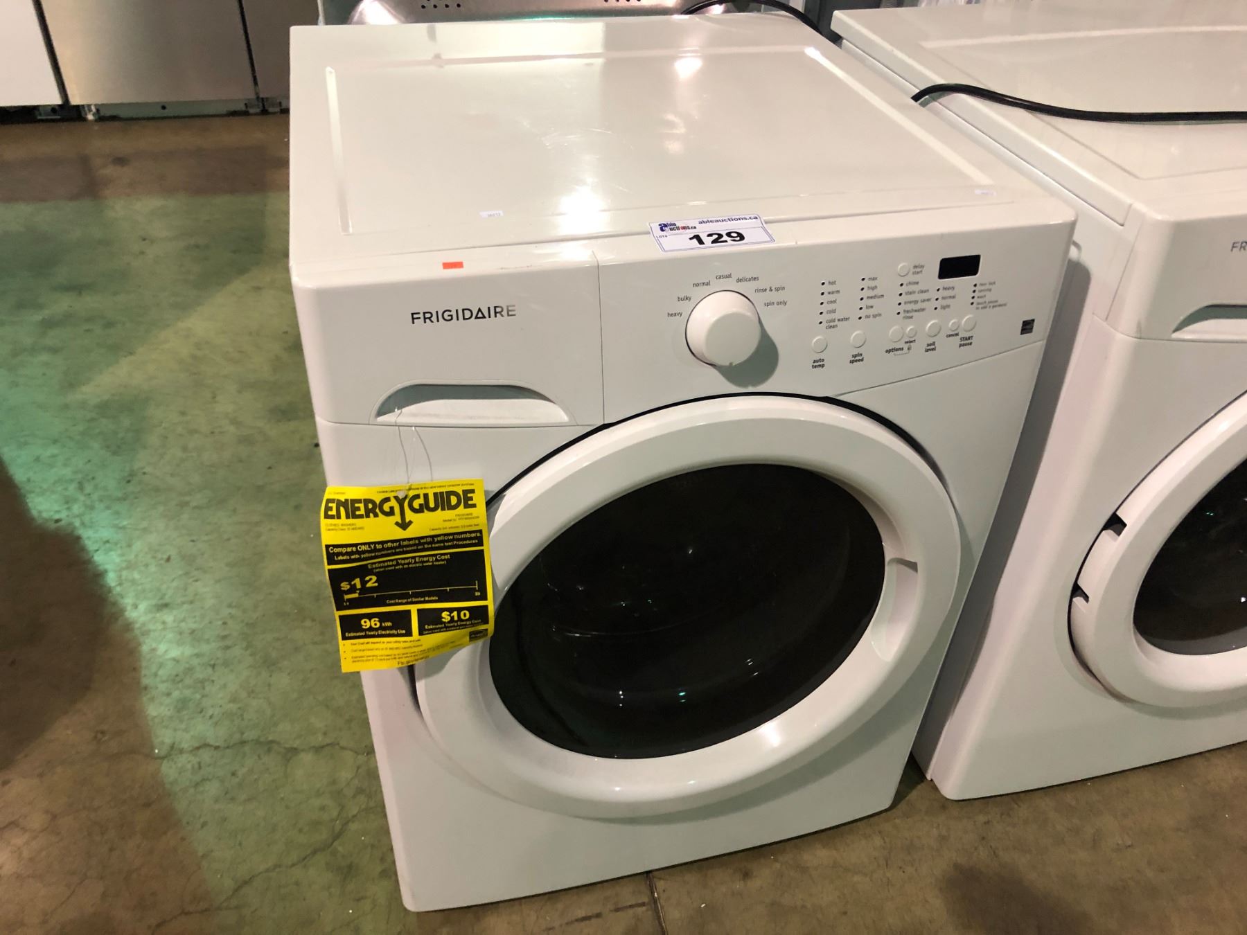 Frigidaire ATF7000FG Blue Front-Loading Washer - Newegg.com Frigidaire front loading washing machines