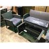 Image 2 : (BOXED)PATIOFLARE 4 PIECE GEORGIA PATIO CONVERSATION SET