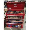 Image 2 : RED 2PCE ROLLING TOOL CHEST & CONTENTS