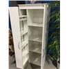 Image 2 : WHITE PANTRY/STORAGE CABINET