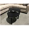Image 1 : 2 PC CONTEMPORARY BLACK FINISH COFFEE TABLE SET