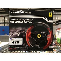 THRUST MASTER FERRARI RACING WHEEL FOR PS3/PC