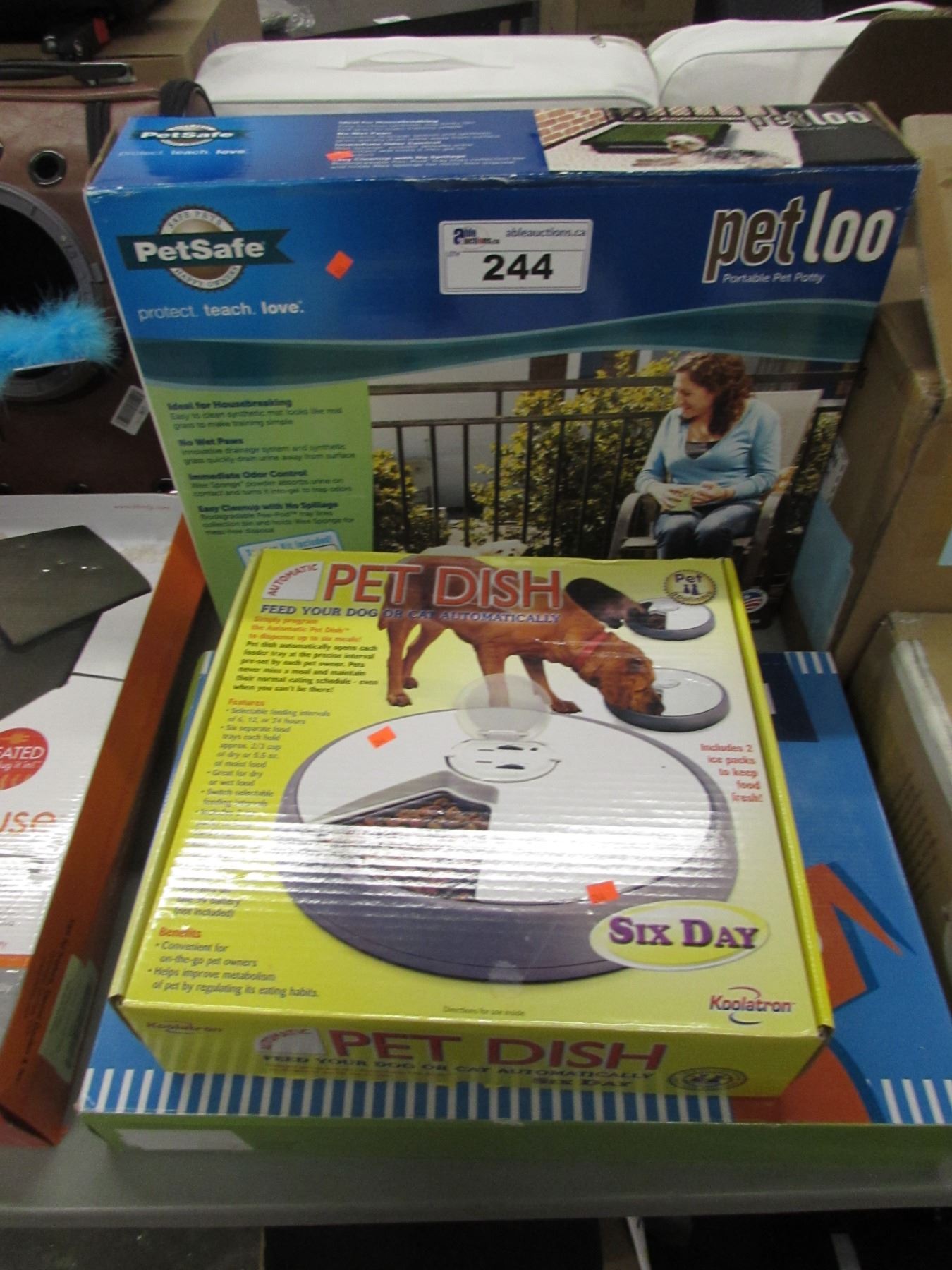 Pet Safe Pet Loo Portable Pet Potty Koolatron Automatic Pet Dish Feeder Outdoor Portable Pet