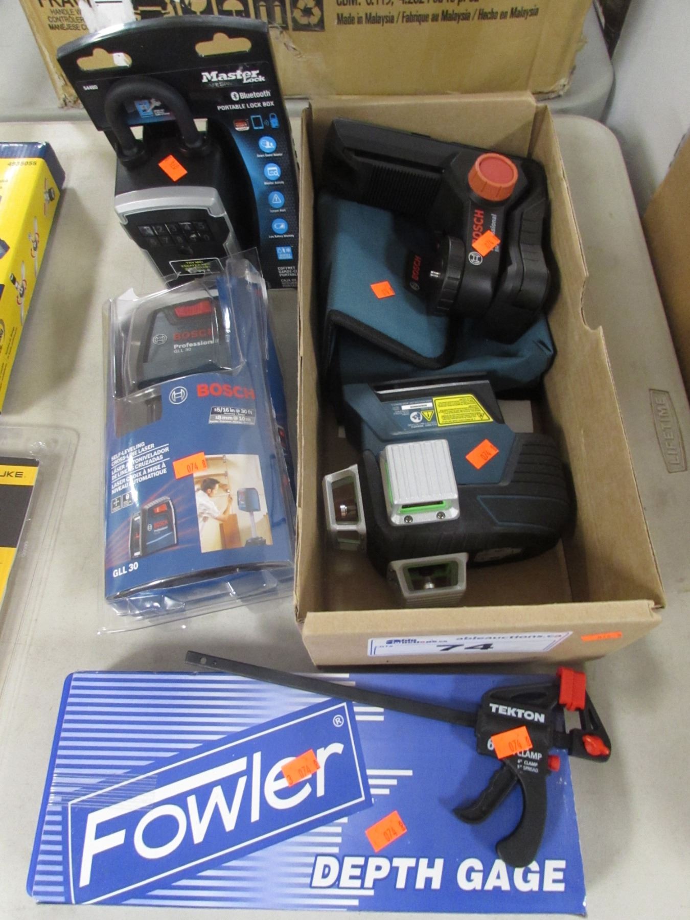 Bosch Professional Gll3 330cg Accessories Tekton 6 Bar Clamp