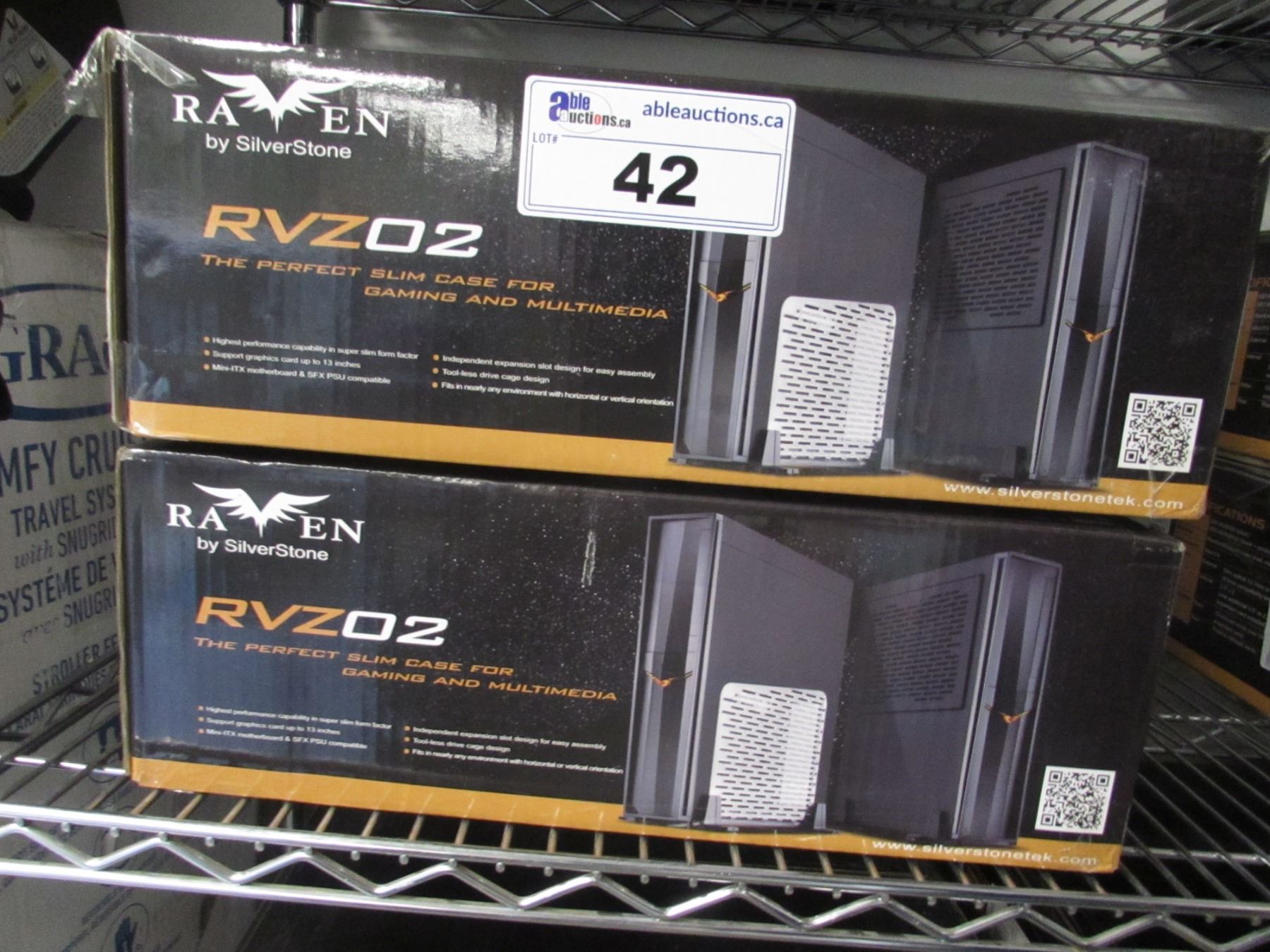 Raven Computer Case 2 NEW SILVERSTONE RAVEN RVZ02 SLIM COMPUTER CASES