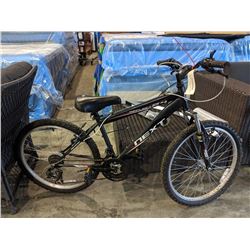 BLACK NEXT DEFLECT24 18-SPEED MOUNTAIN BIKE
