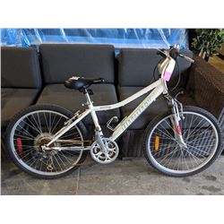 WHITE INFINITY DESTINY 21-SPEED MOUNTAIN BIKE