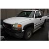Image 1 : 2001 GMC SIERRA, PICKUP, WHITE, GAS, AUTOMATIC, VIN#1GTGC24U71Z129106, 231,149KMS, RD,TH,PL,CR,