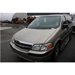 2002 CHEVROLET VENTURE, HAND CONTROLS