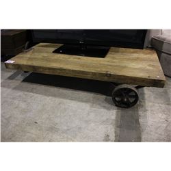 VINTAGE WOOD CART