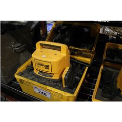 SPECTRA LASER PLANE 250 LASER LEVEL WITH RECEIVER