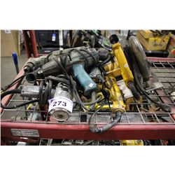 LOT OF ASSORTED POWER TOOLS