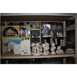 ASSORTED PRECIOUS MOMENTS COLLECTABLE DOLLS & MORE
