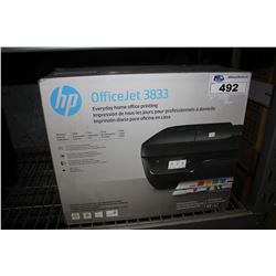 HP OFFICEJET 3833 ALL IN ONE PRINTER