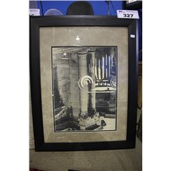 FRAMED ROMAN THEMED PRINT