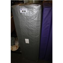 THE BEAM STORE PURPLE 4' BY 8' BY 4" FOLDING GYM MAT