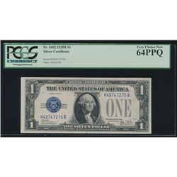 1928B $1 Silver Certificate PCGS 64PPQ