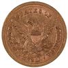 Image 2 : 1852 $2 1/2 Liberty Head Quarter Eagle Gold Coin