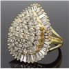 Image 5 : 14KT Yellow Gold 2.50ctw Diamond Ring