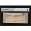 Image 1 : 1862 $1 City of Natchez Obsolete Note PMG 12