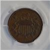 Image 3 : 1864 Small Motto 2 Cent Coin PCGS VF35
