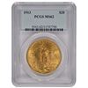 Image 1 : 1913 $20 Saint Gaudens Double Eagle Gold Coin PCGS MS62