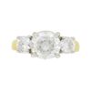 Image 1 : 18KT Yellow Gold GIA 2.11ctw Diamond Ring