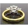 Image 4 : 18KT Yellow Gold GIA 2.11ctw Diamond Ring
