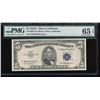 Image 1 : 1953A $5 Silver Certificate PMG 65EPQ