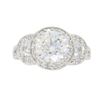 Image 1 : 18KT White Gold 2.45ctw Diamond Ring