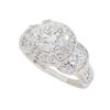 Image 3 : 18KT White Gold 2.45ctw Diamond Ring
