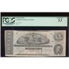 Image 1 : 1863 $20 Confederate States of America Note PCGS 53