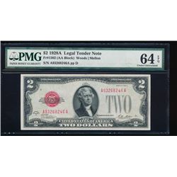 1928A $2 Legal Tender Note PMG 64EPQ